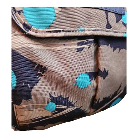 JANSPORT Retro Paint Splatter Print Large School Backpack - Picture 9 of 10